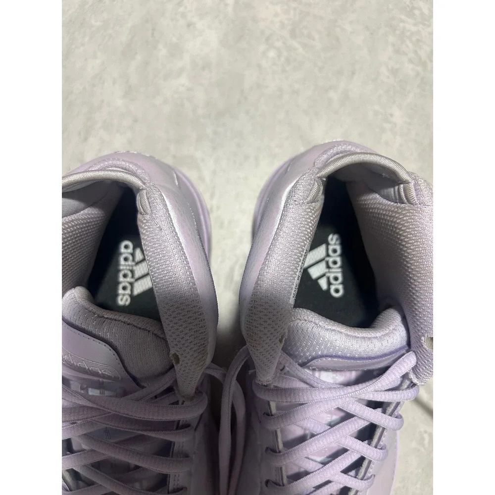 Adidas Pro Model 2G Iridescent Purple High Top Sneakers EG2484 Mens 5 Womens 6.5